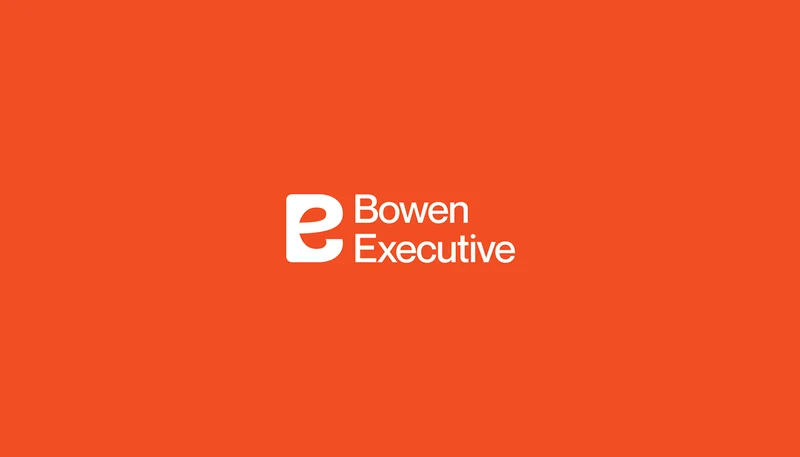 Bowen Executive: construction recruitment brand identity