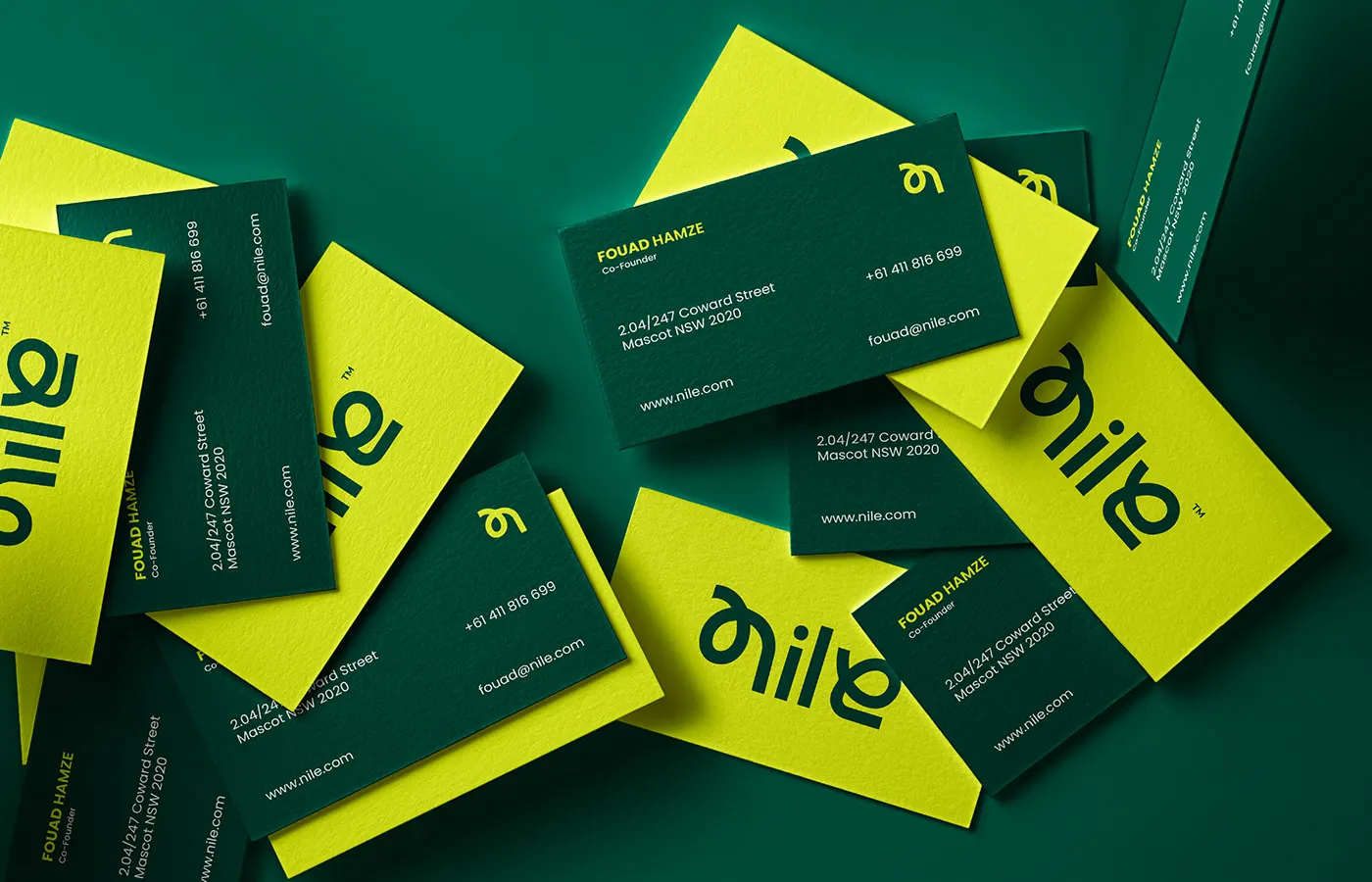 Nile brand and visual identity by Jakaria Mahmud, board 6