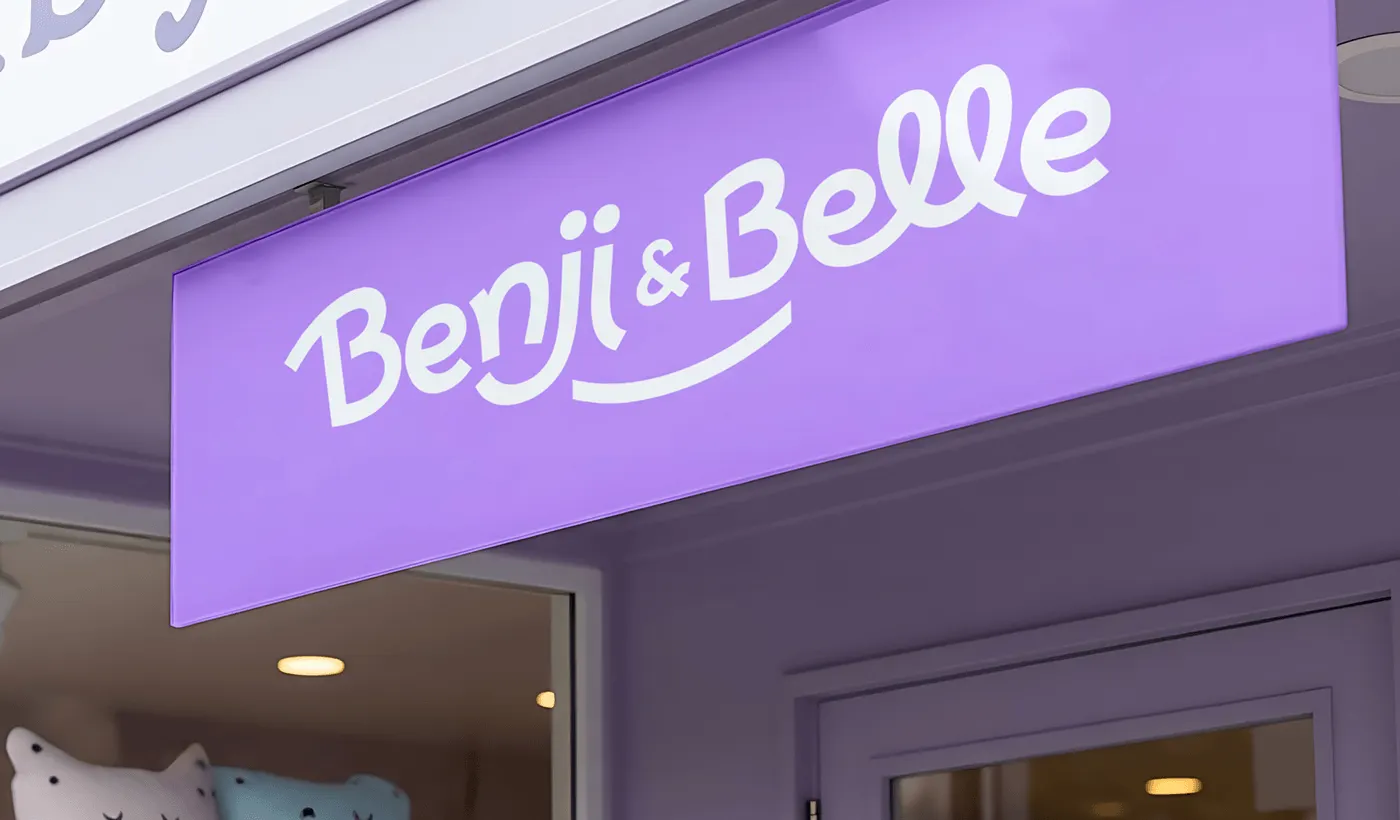 Benji & Belle kids lifestyle brand identity by Jakaria Mahmud, board 10