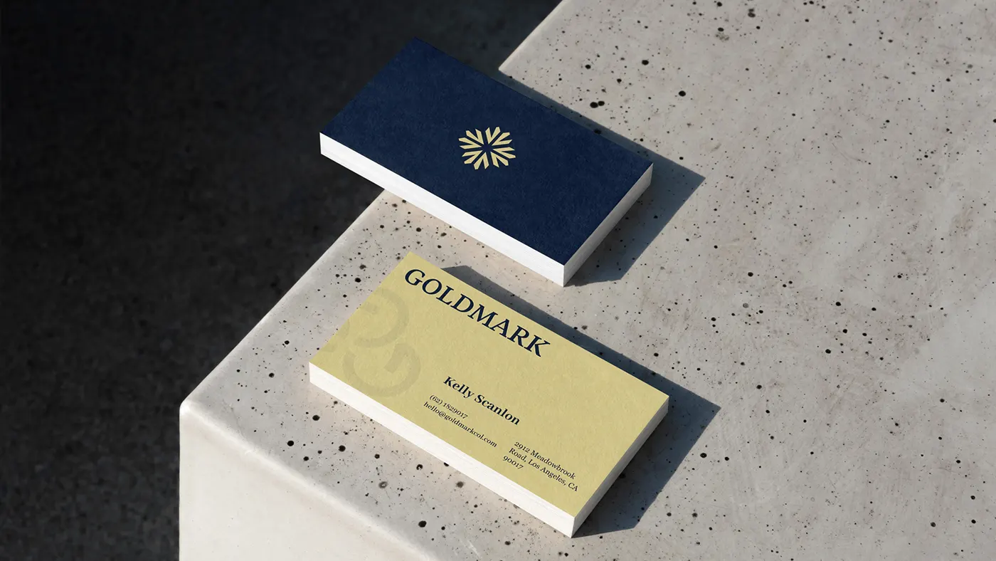 Goldmark luxury brand identity by Jakaria Mahmud, board 11