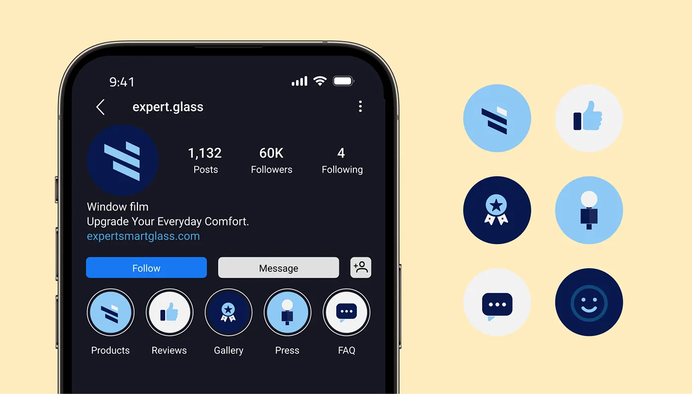 Expert Smart Glass smart glass technology brand identity by Jakaria Mahmud, board 11
