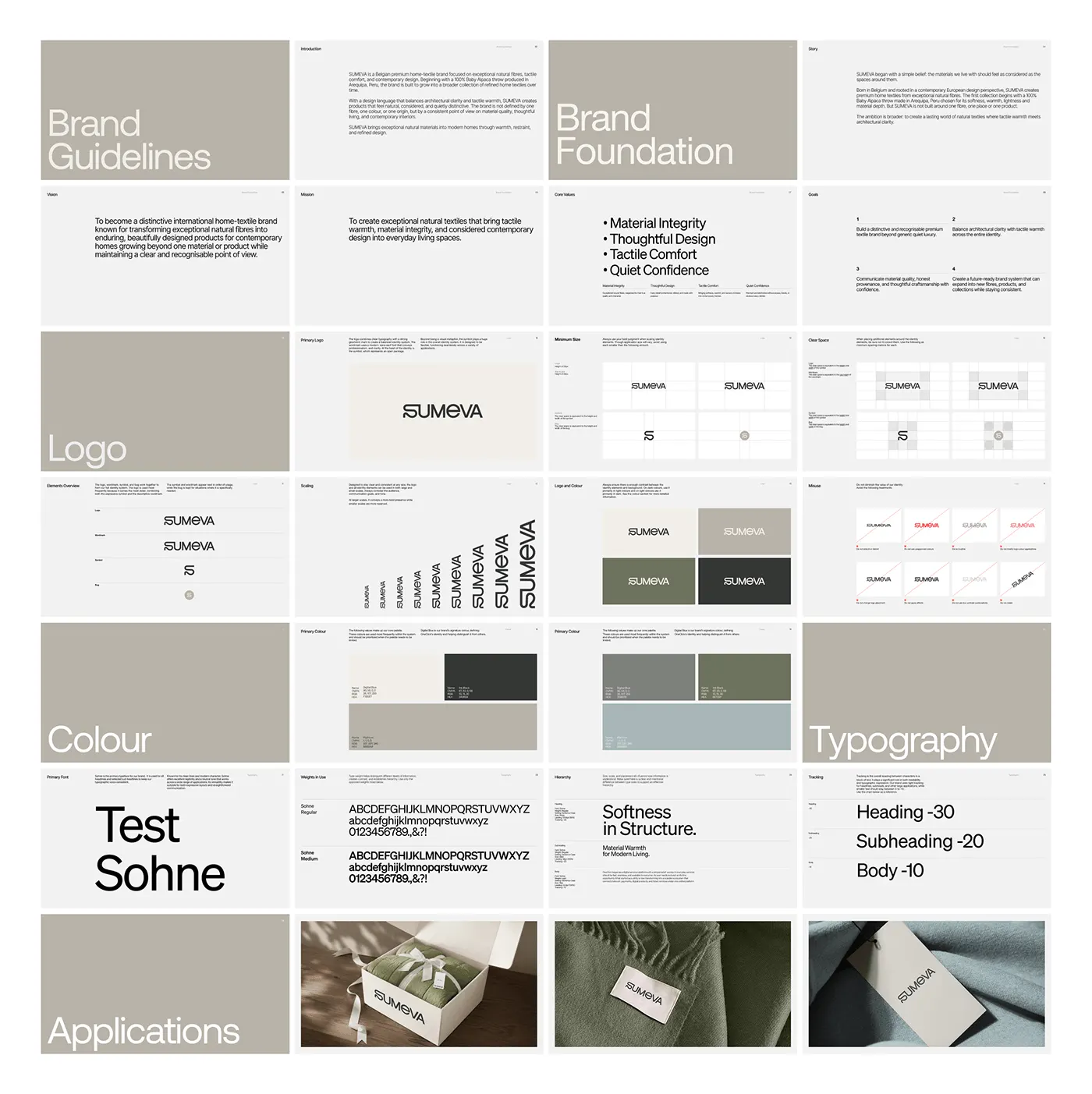 Everyday Comfort lifestyle brand identity by Jakaria Mahmud, board 7