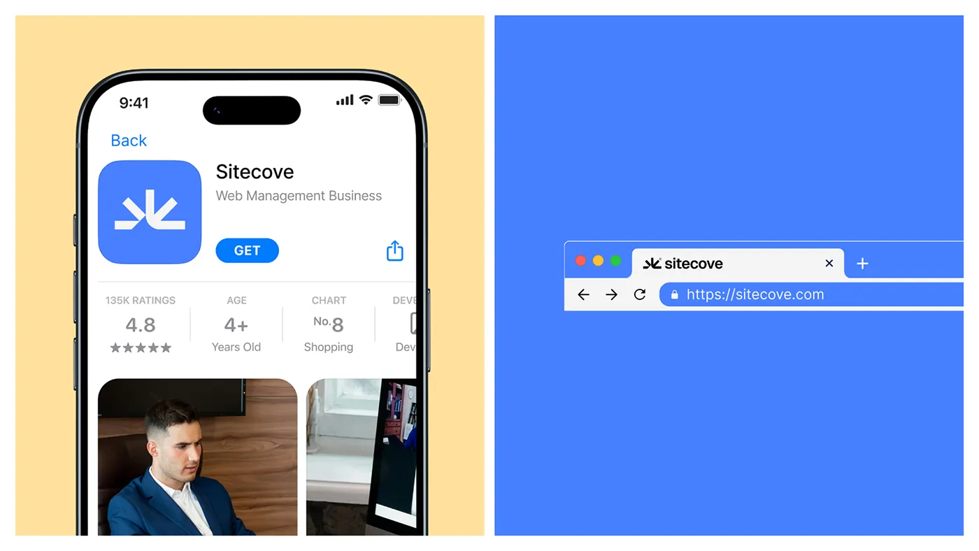SiteCove web hosting branding by Jakaria Mahmud, board 9