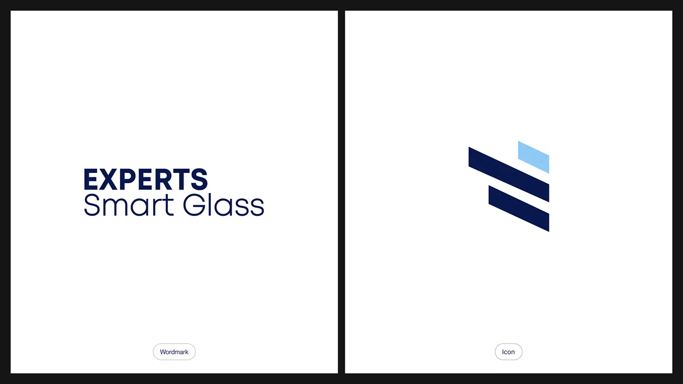Expert Smart Glass smart glass technology brand identity by Jakaria Mahmud, board 9