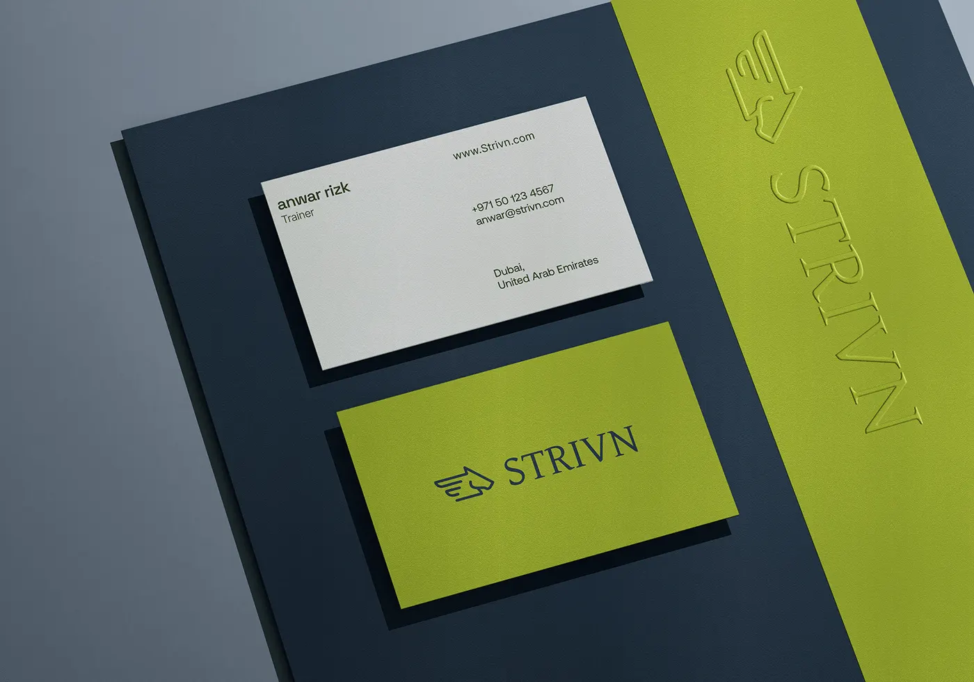 STRIVN equine health tech branding by Jakaria Mahmud, board 21