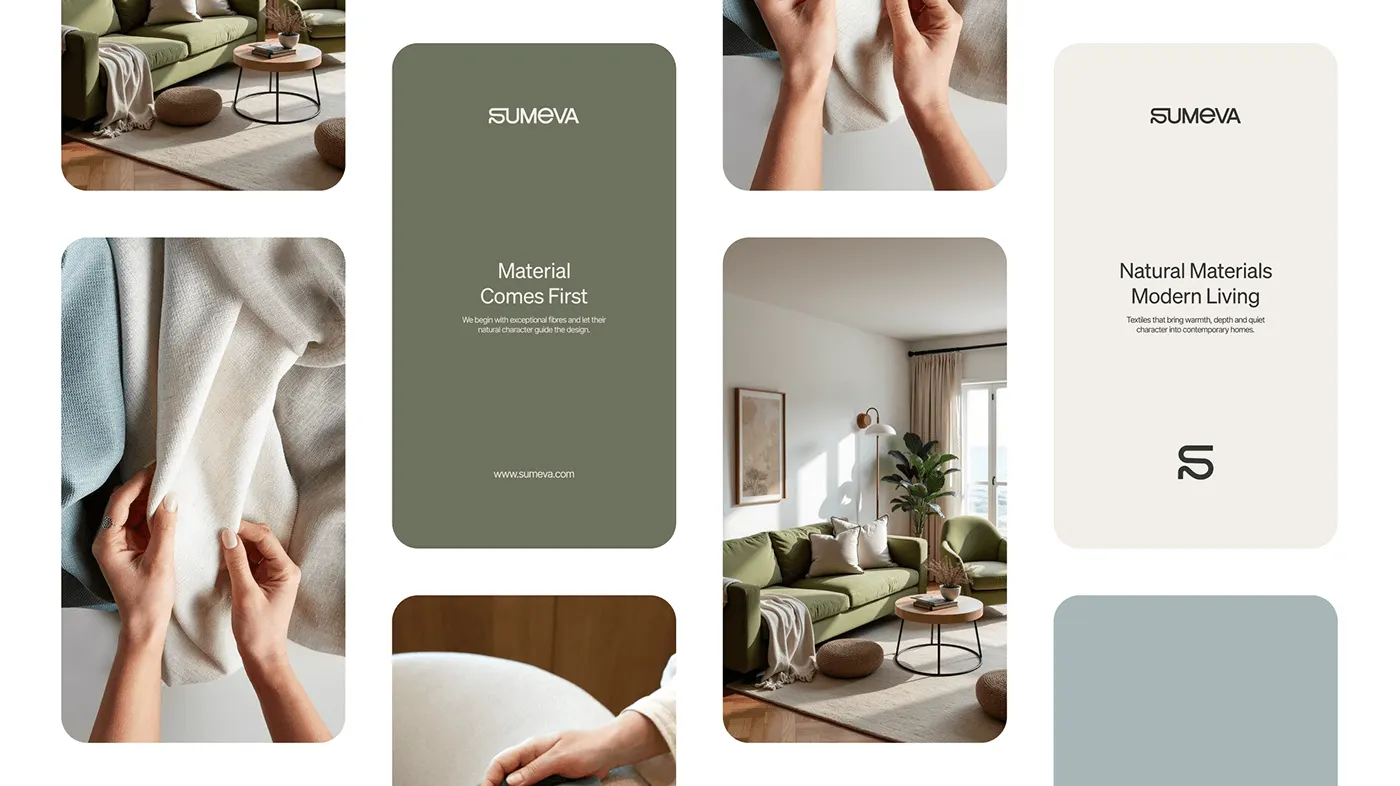 Everyday Comfort lifestyle brand identity by Jakaria Mahmud, board 13