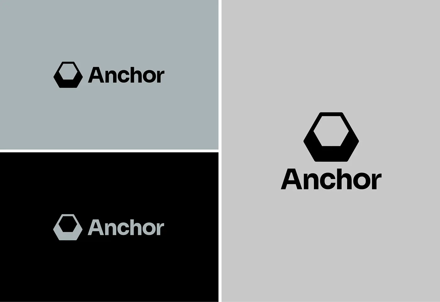 Anchor fitness brand and logo design by Jakaria Mahmud, board 11