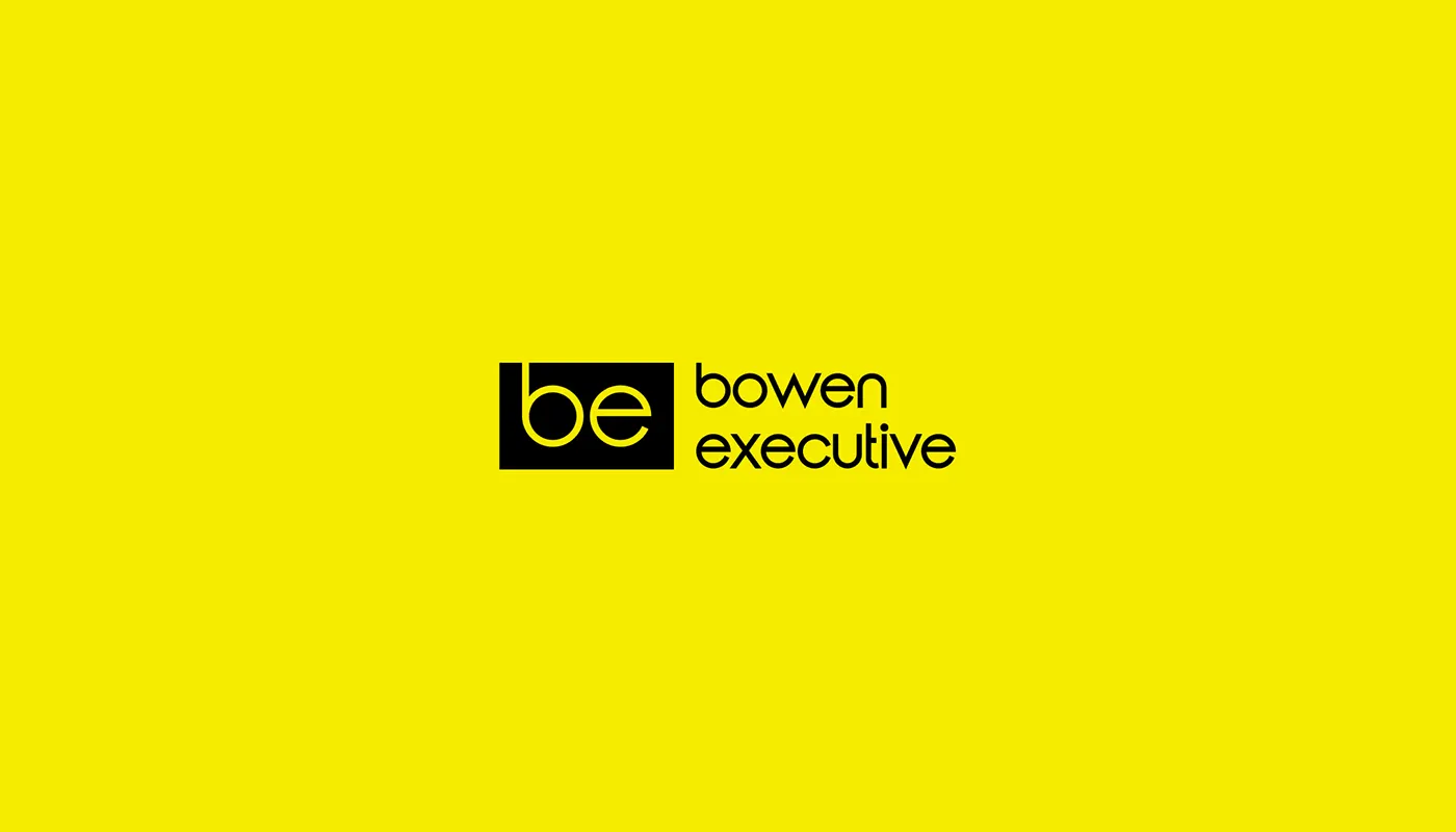 Bowen Executive construction recruitment brand identity by Jakaria Mahmud