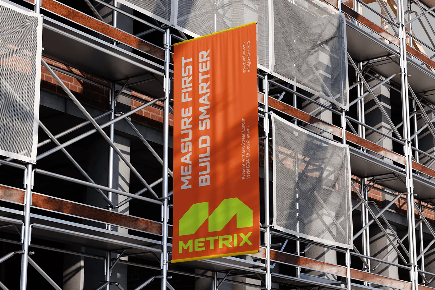 Metrix construction brand identity by Jakaria Mahmud, board 21