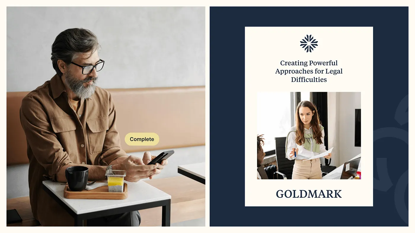 Goldmark luxury brand identity by Jakaria Mahmud, board 13