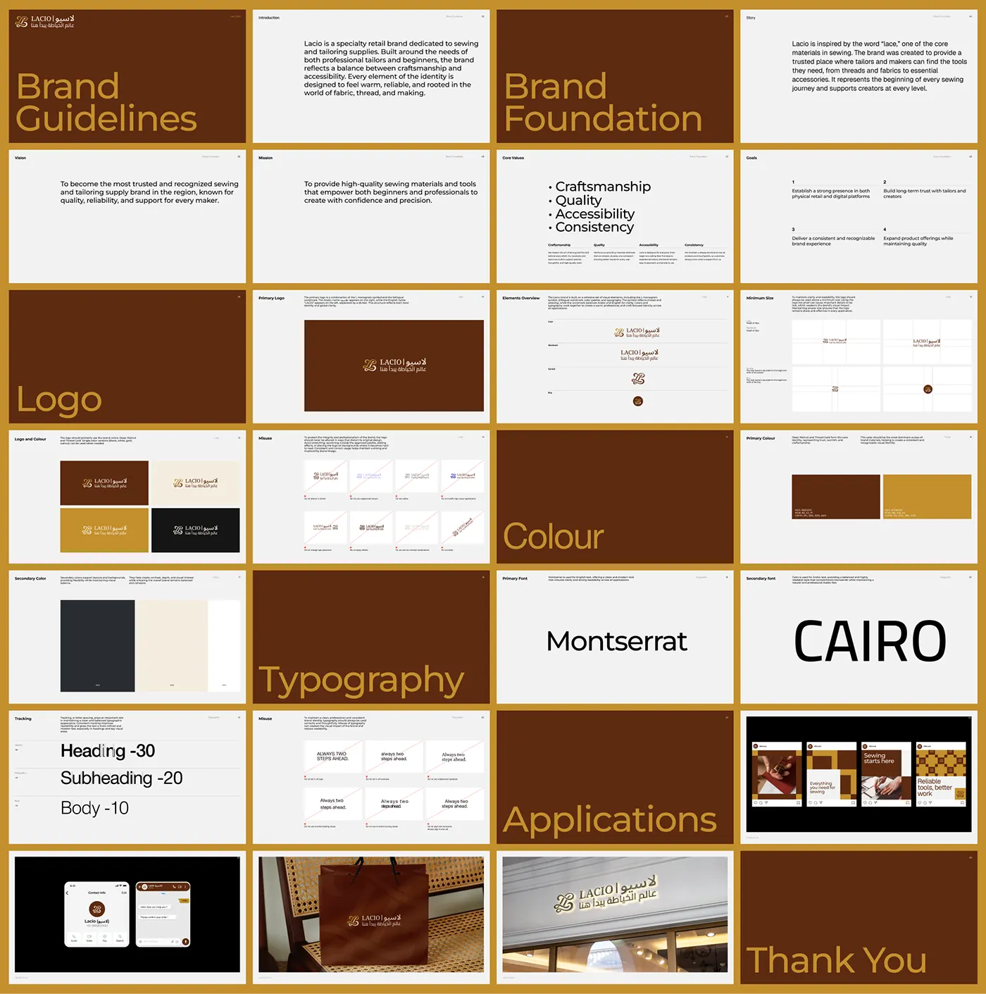 Lacio luxury lifestyle brand identity by Jakaria Mahmud, board 7