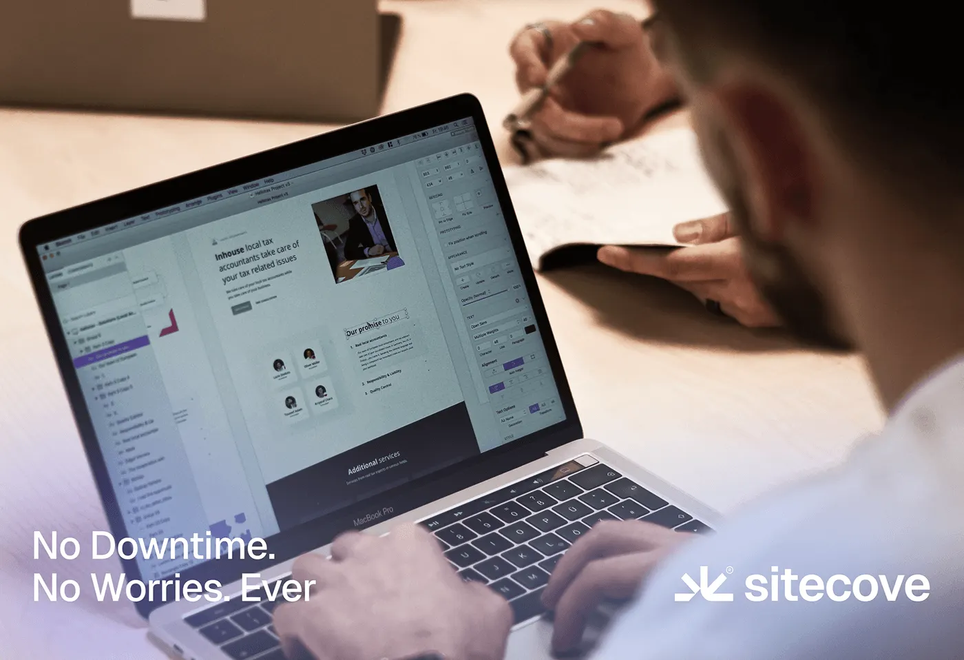 SiteCove web hosting branding by Jakaria Mahmud, board 11