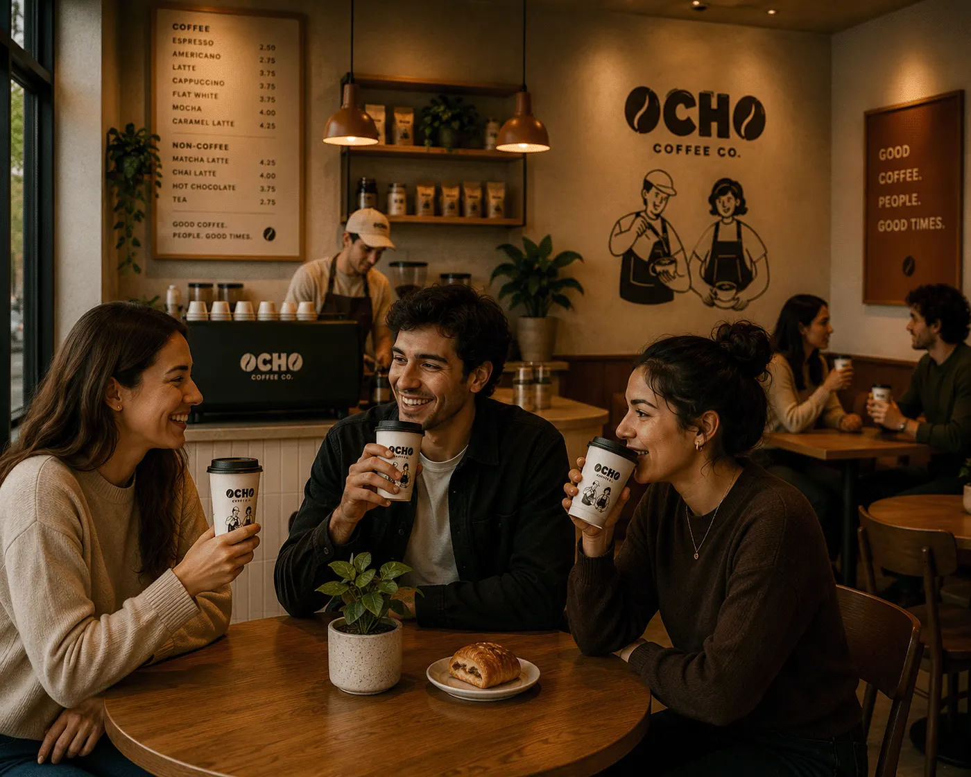 OCHO Coffee Co. coffee branding and packaging by Jakaria Mahmud, board 13
