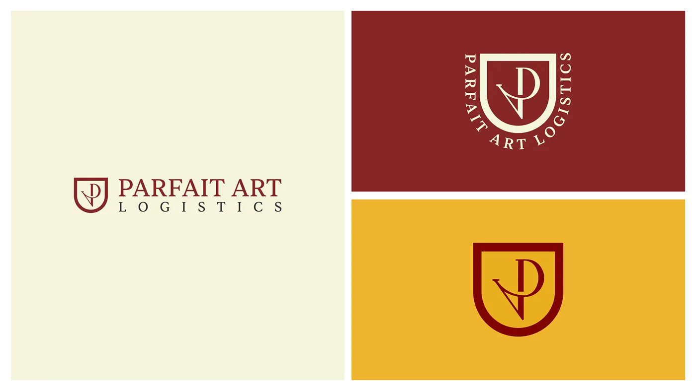 Parfait Art Logistic logistics brand identity by Jakaria Mahmud, board 4