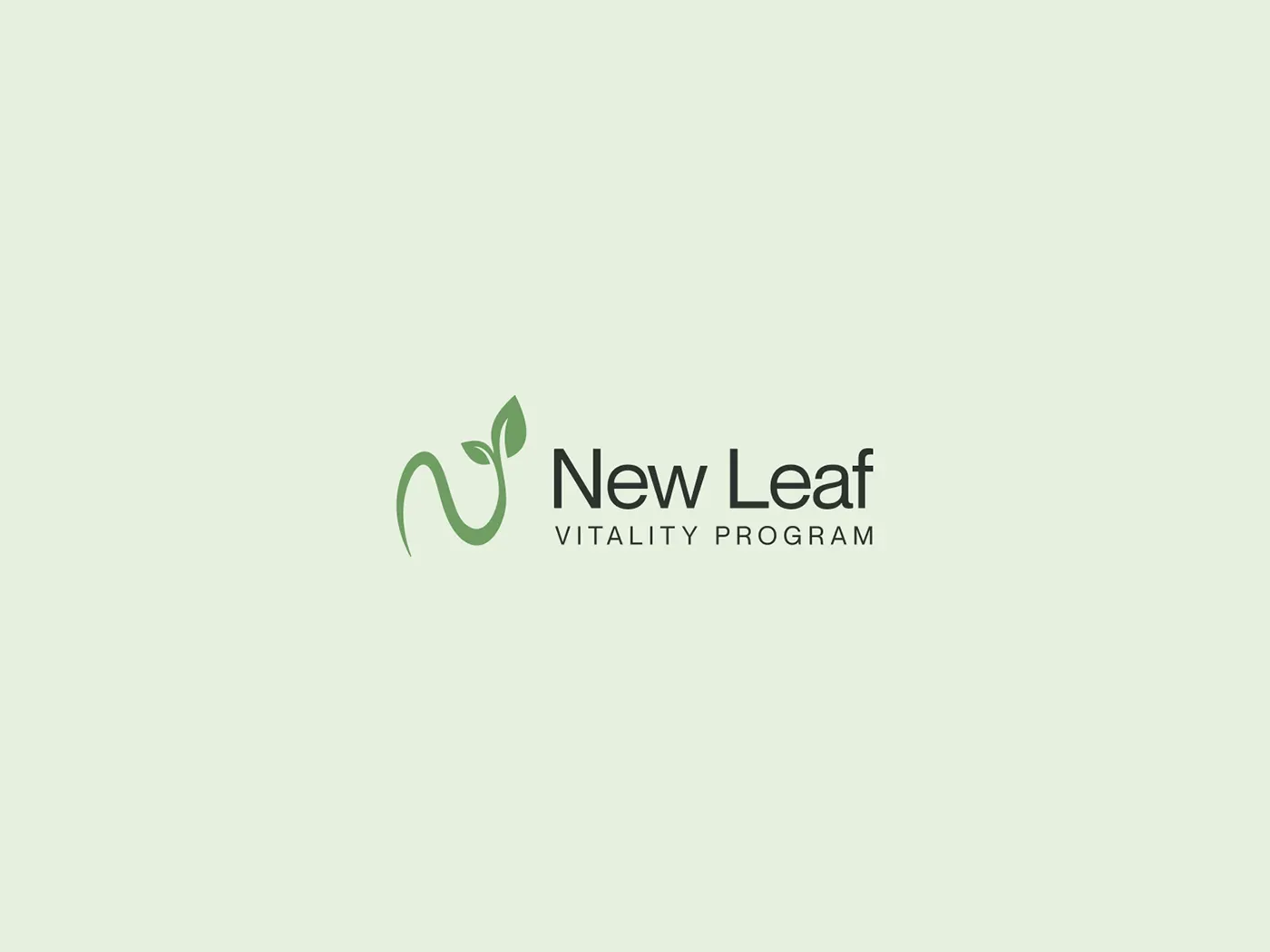 New Leaf Vitality wellness brand identity by Jakaria Mahmud
