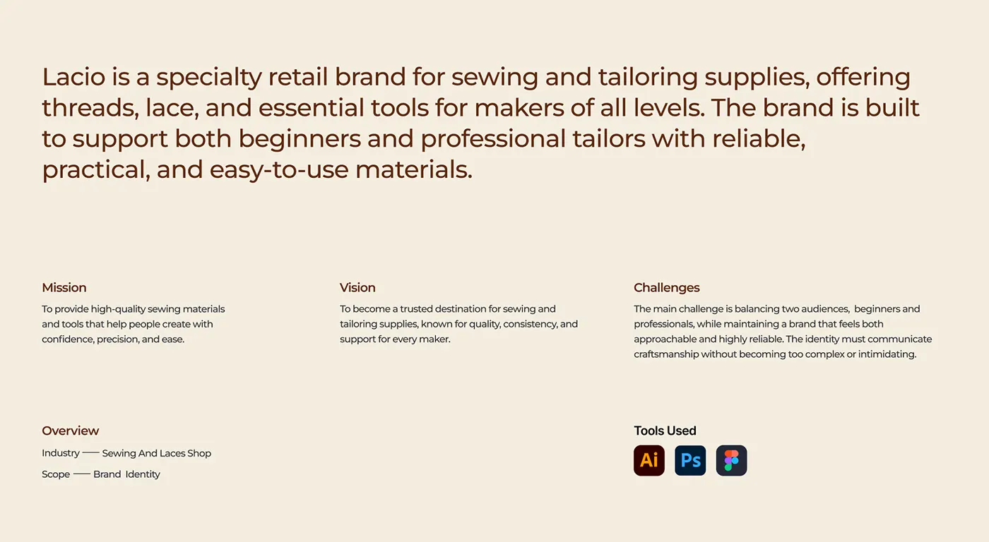Lacio luxury lifestyle brand identity by Jakaria Mahmud, board 2
