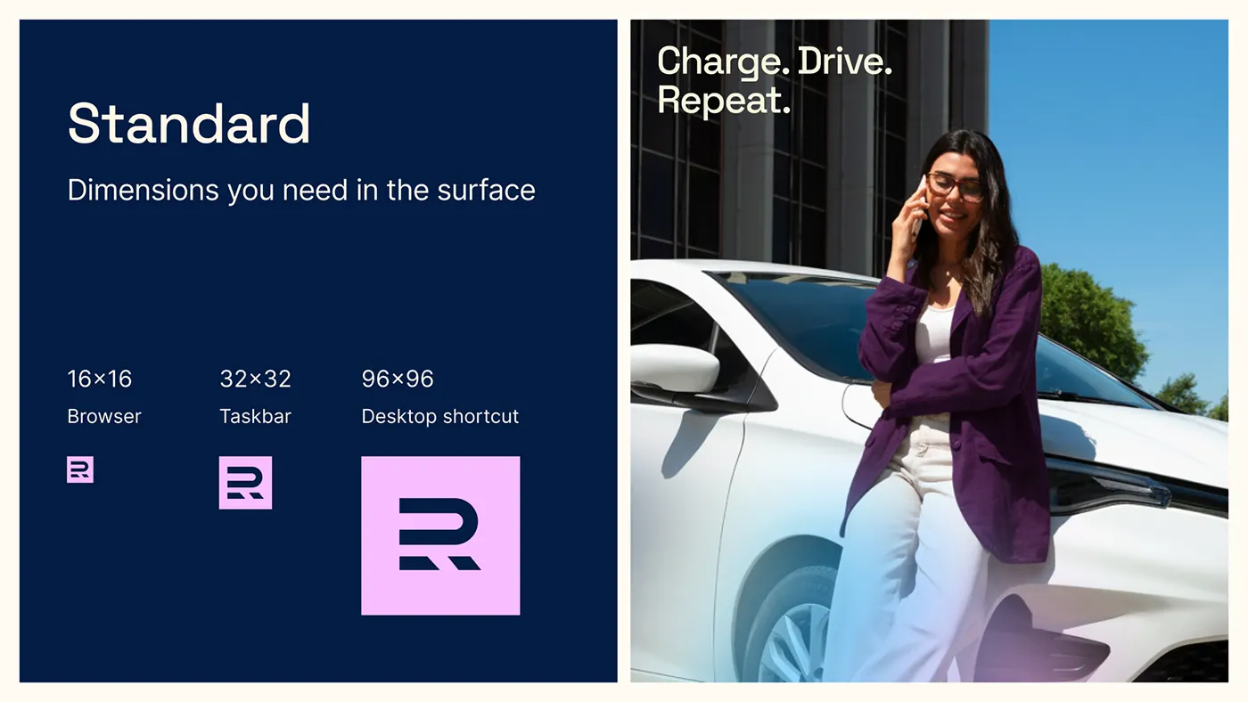 R-Load EV charging brand identity by Jakaria Mahmud, board 15