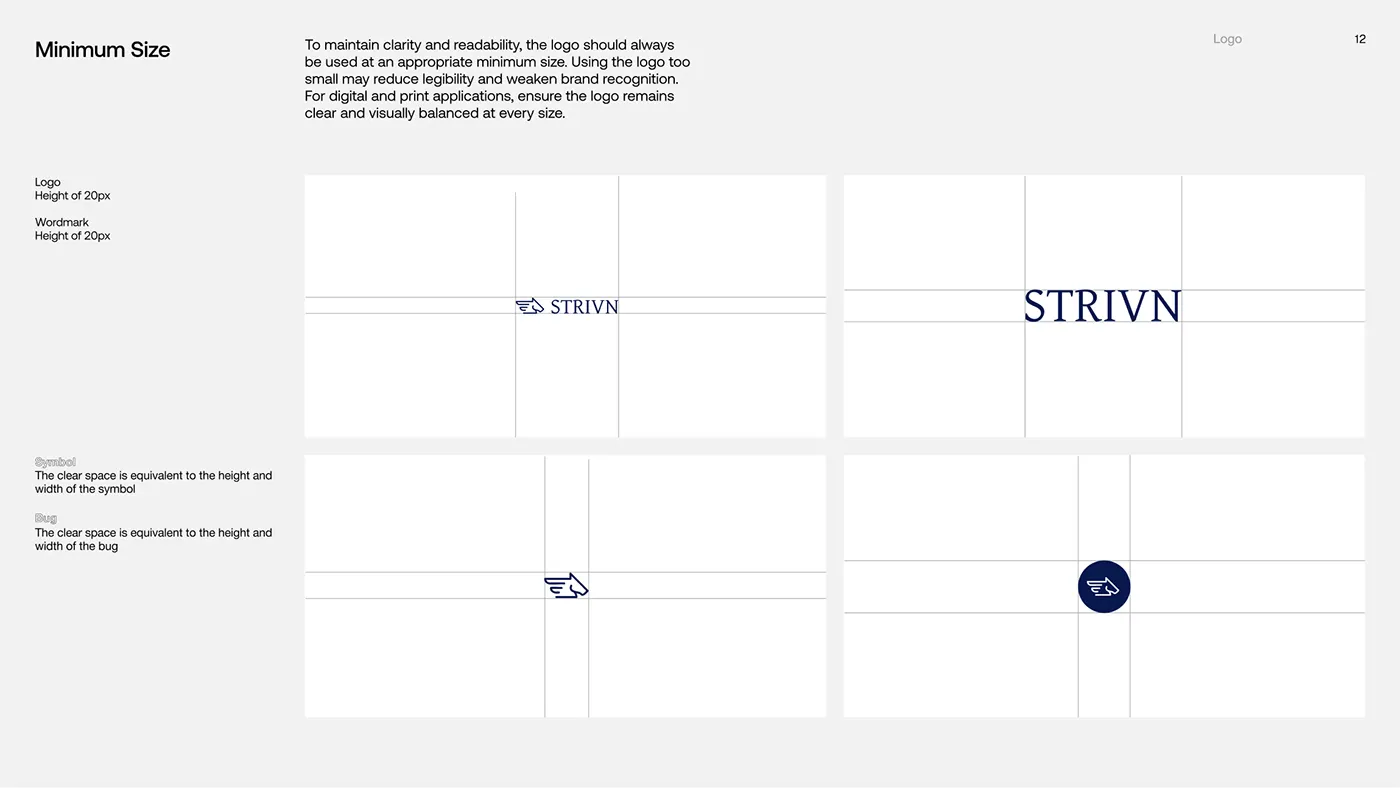 STRIVN equine health tech branding by Jakaria Mahmud, board 7
