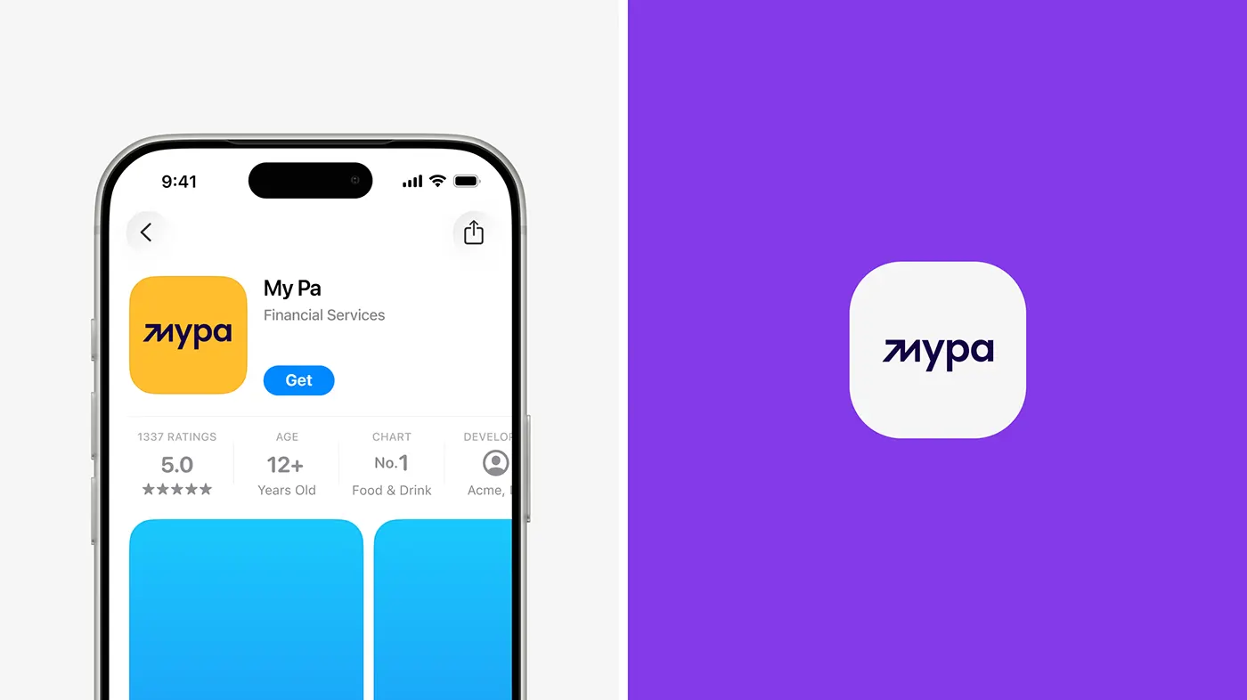 MYPA fintech brand identity by Jakaria Mahmud, board 3