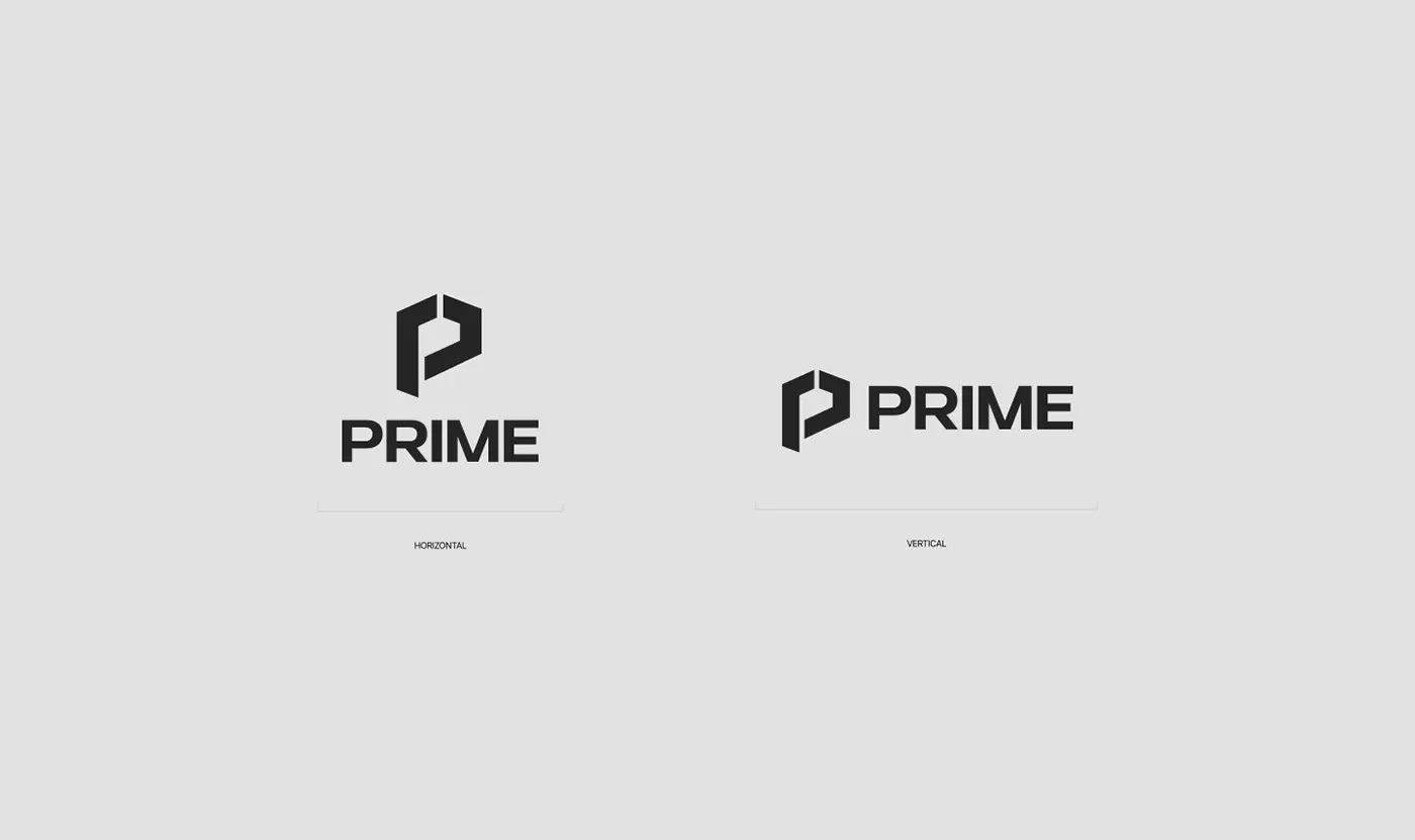Prime logo design by Jakaria Mahmud, board 7