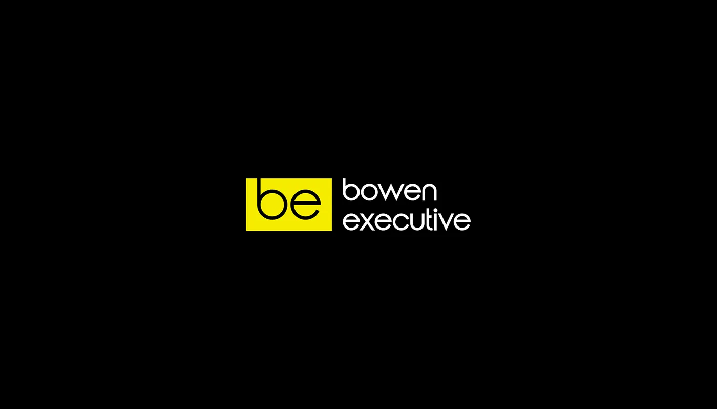 Bowen Executive construction recruitment brand identity by Jakaria Mahmud, board 5