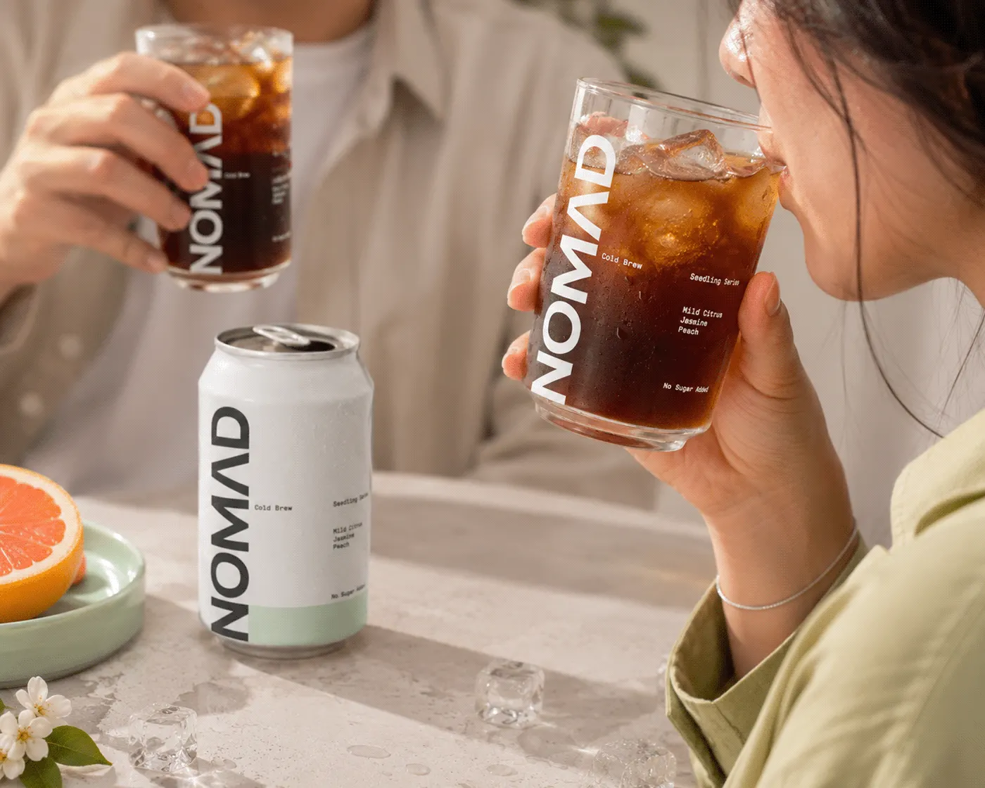 NOMAD Coffee brand identity and packaging by Jakaria Mahmud, board 5