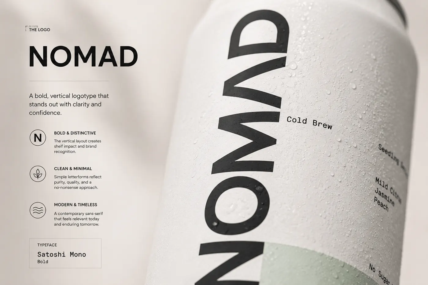 NOMAD Coffee brand identity and packaging by Jakaria Mahmud, board 9