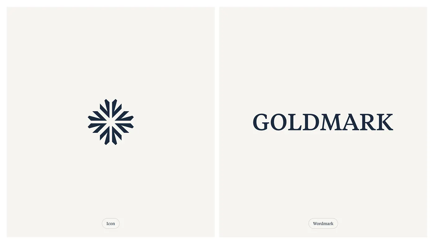 Goldmark luxury brand identity by Jakaria Mahmud, board 3