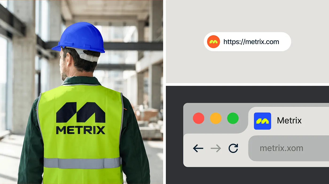 Metrix construction brand identity by Jakaria Mahmud, board 16
