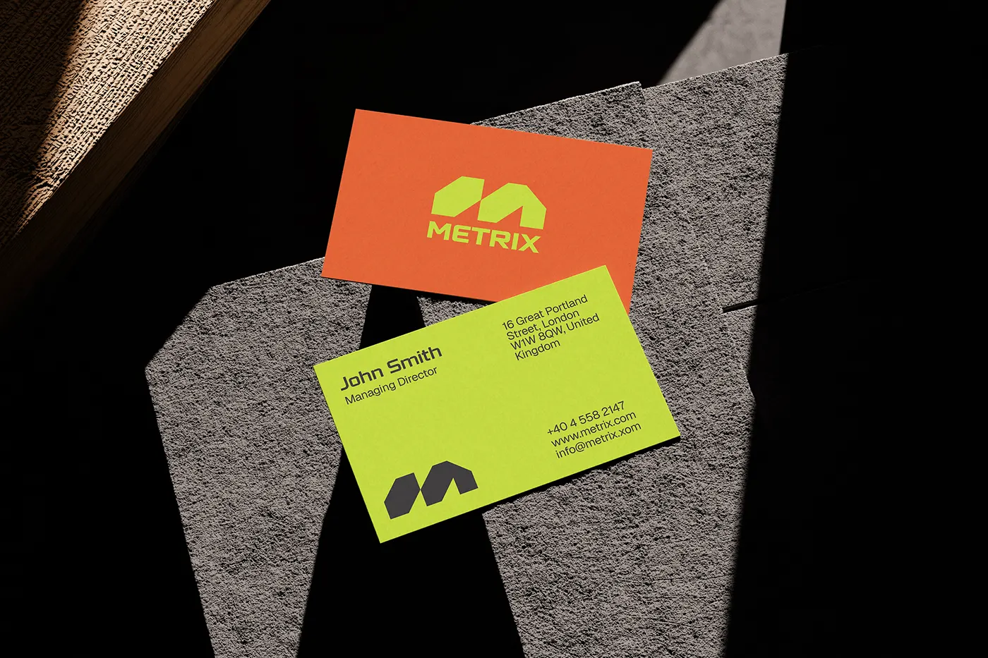 Metrix construction brand identity by Jakaria Mahmud, board 13