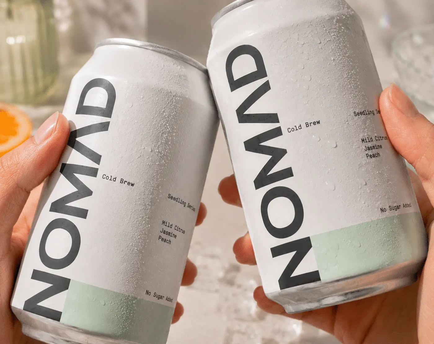 NOMAD Coffee brand identity and packaging by Jakaria Mahmud, board 3