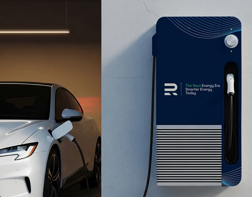 R-Load: ev charging brand identity by Jakaria Mahmud