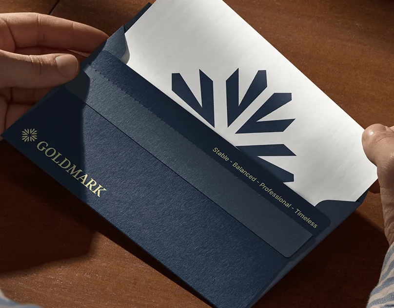 Goldmark: luxury visual identity by Jakaria Mahmud