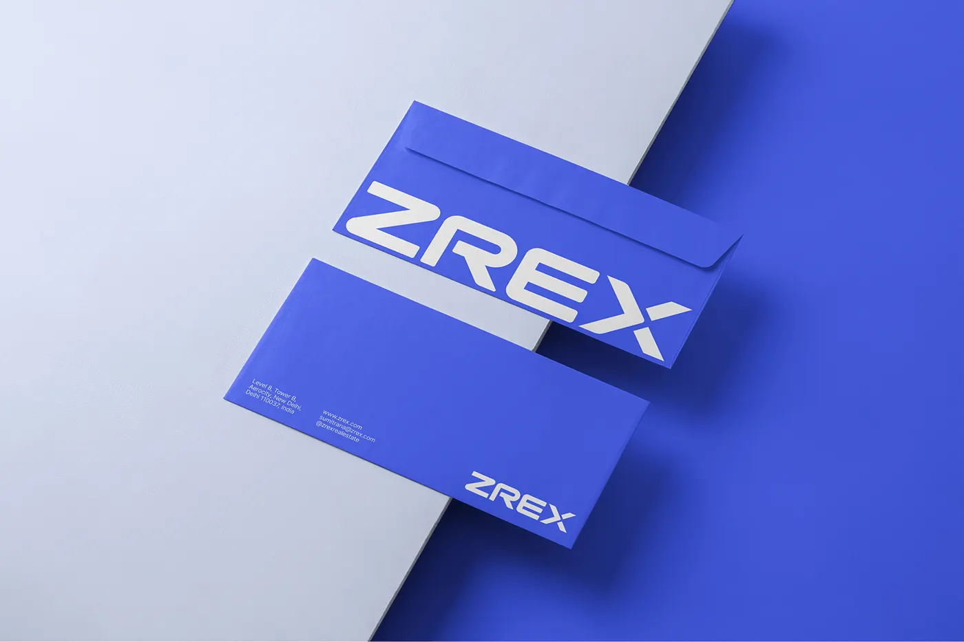 ZREX envelopes in Spectrum Blue
