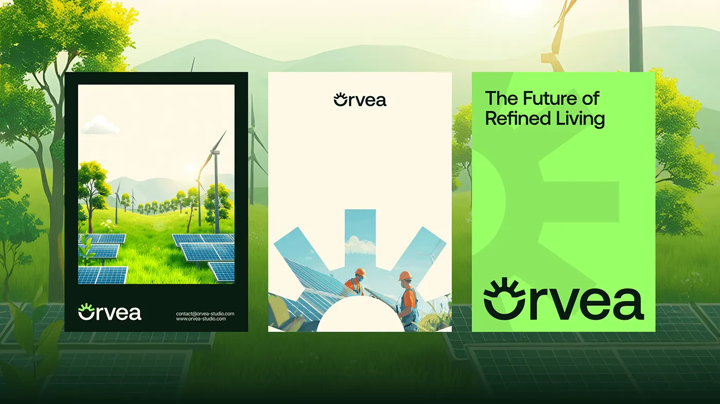 ORVEA solar technology branding by Jakaria Mahmud, board 8