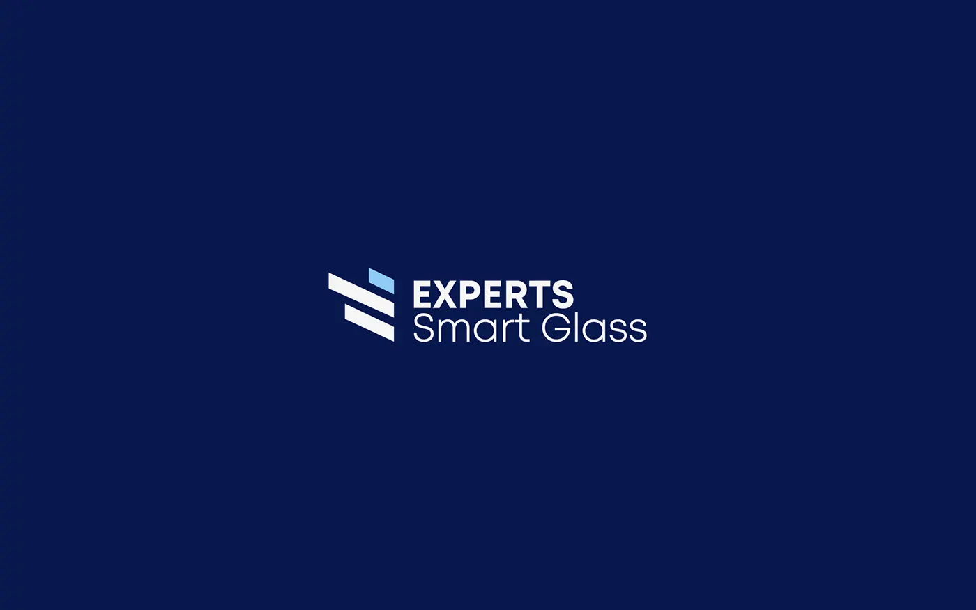 Expert Smart Glass smart glass technology brand identity by Jakaria Mahmud