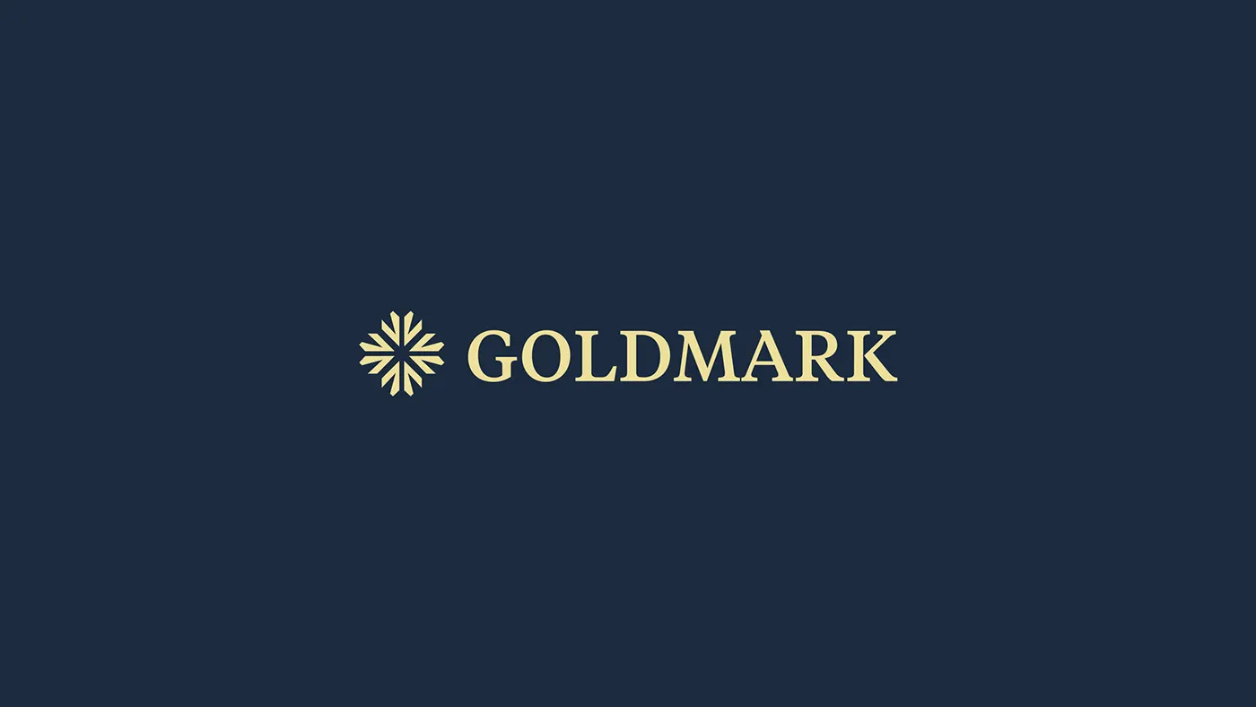 Goldmark luxury brand identity by Jakaria Mahmud