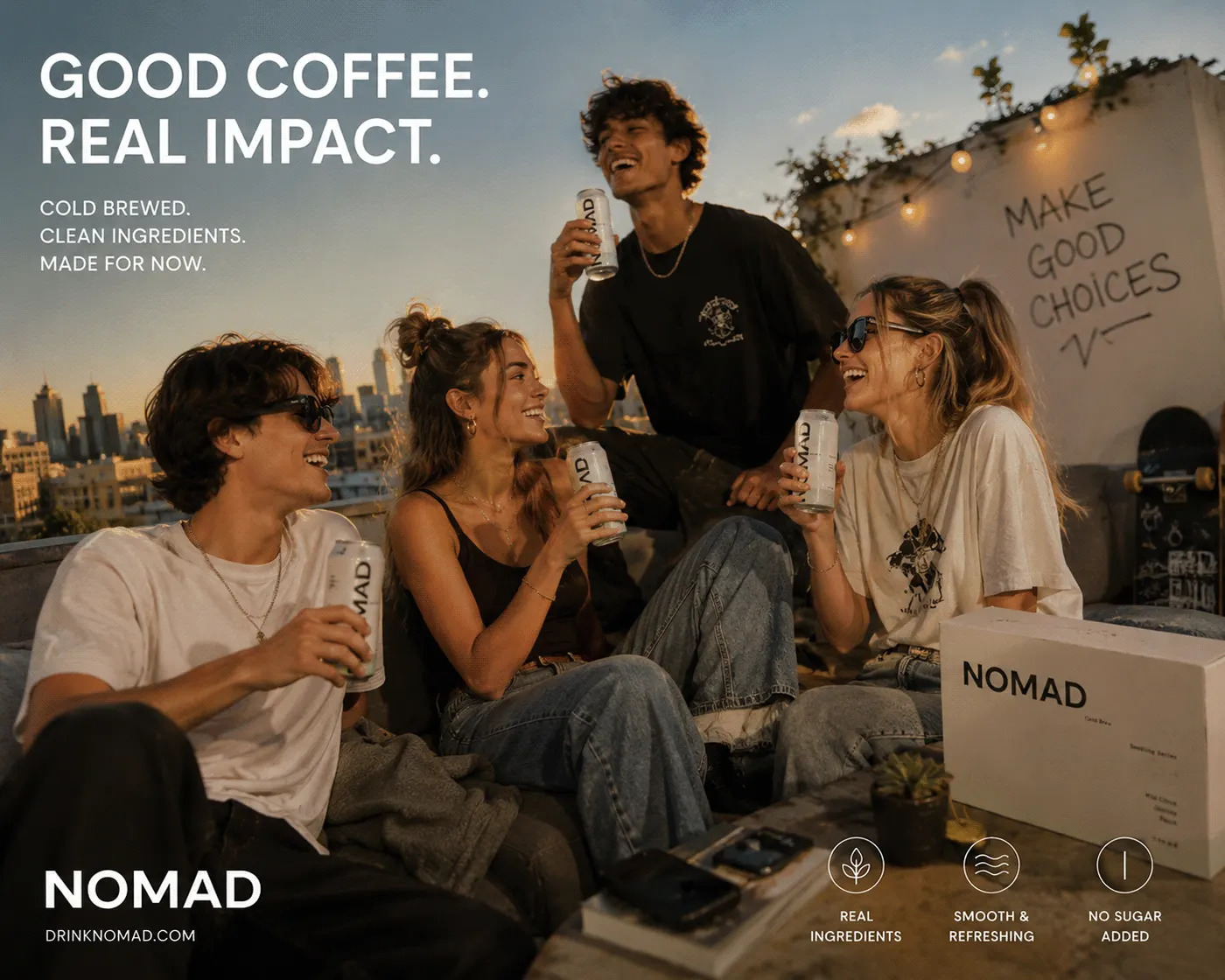 NOMAD Coffee brand identity and packaging by Jakaria Mahmud, board 14