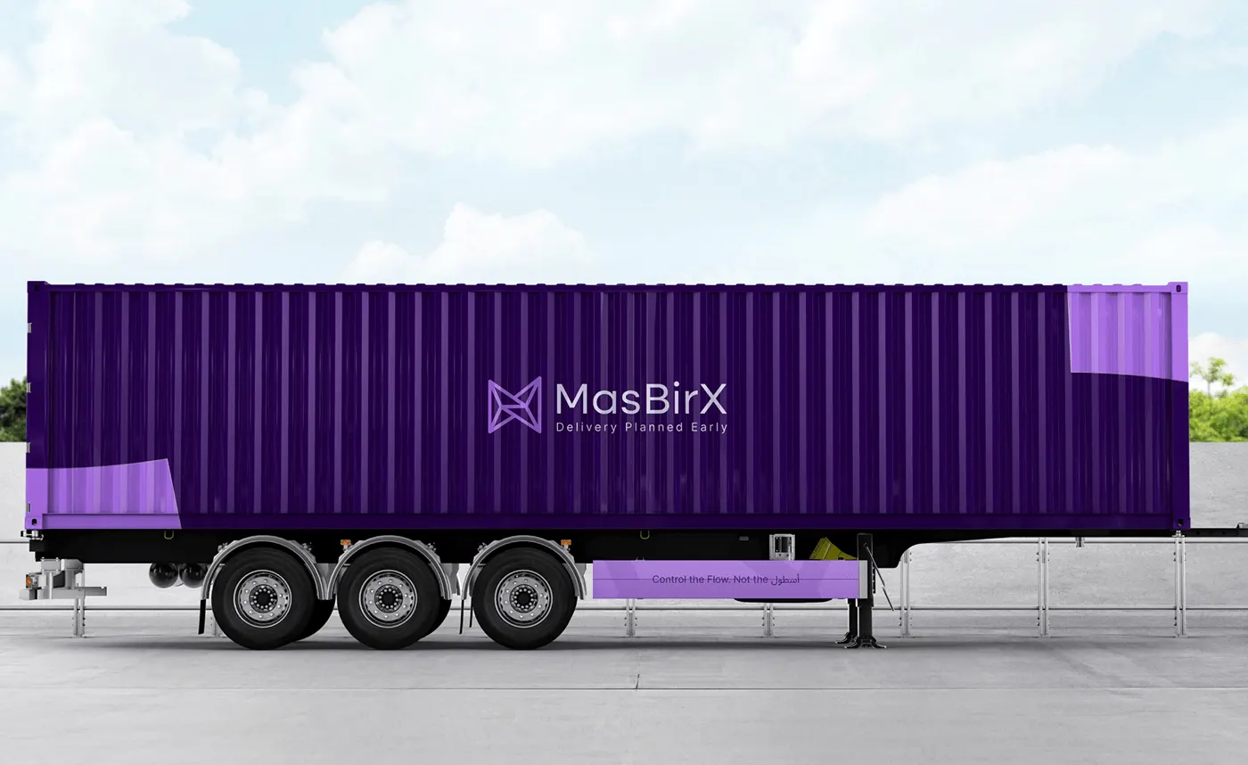 MasBriX logistics brand identity by Jakaria Mahmud, board 21